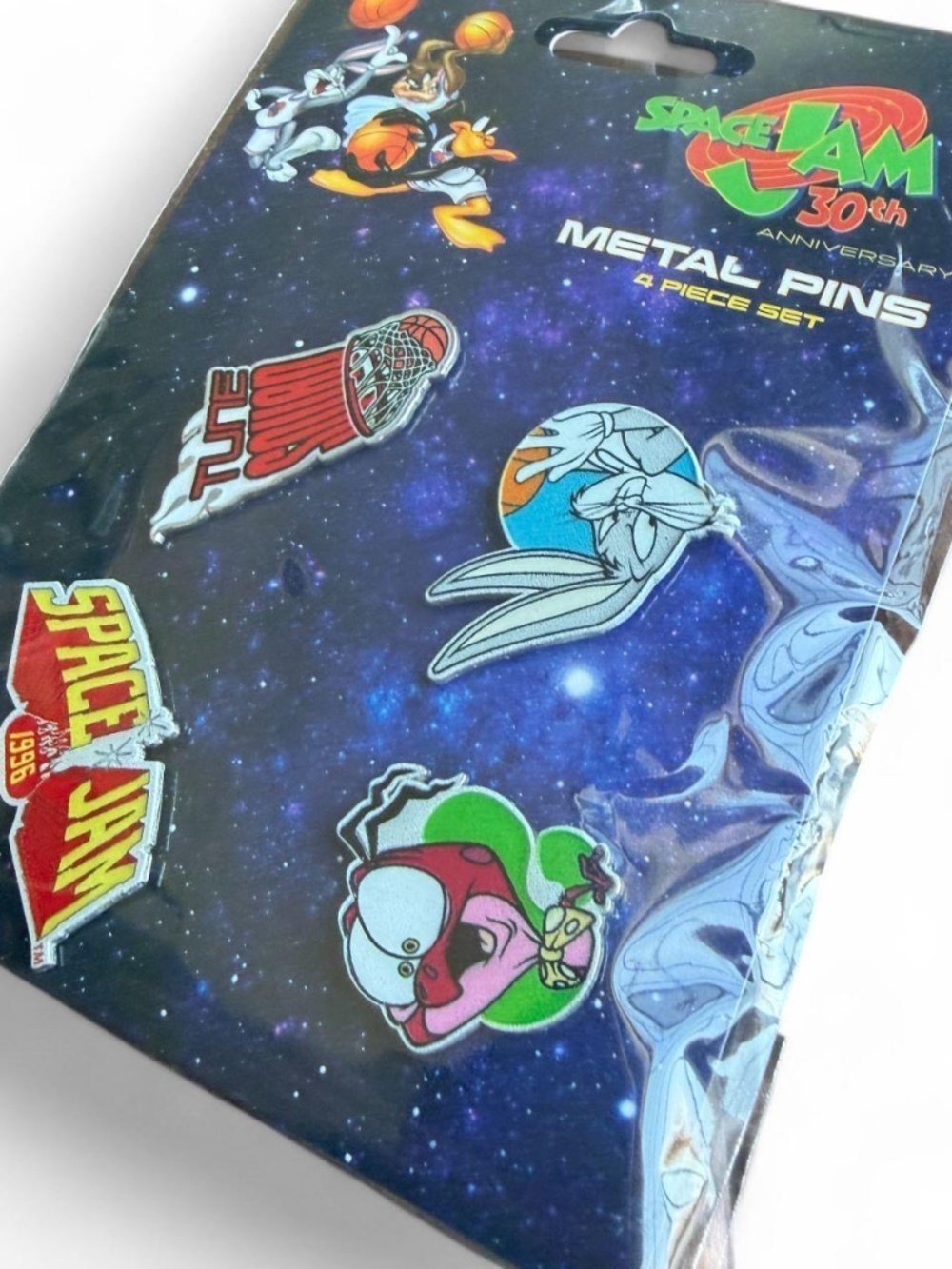 Space Jam Movie Exclusive Limited Edition Set of 4 Collectible Pins